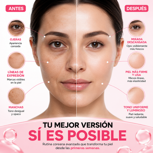 Set Antiedad Reafirmante, Iluminador y Reparador