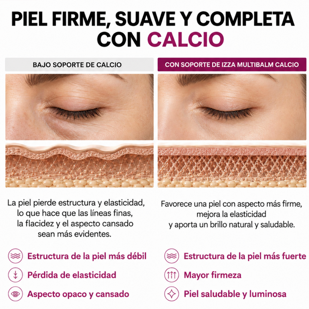Mejora las líneas de expresión, las manchas y los signos de cansancio de forma natural.