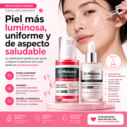 Set Antiedad Reafirmante, Iluminador y Reparador