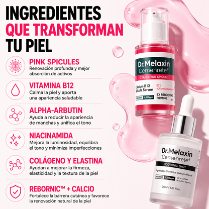Set Antiedad Reafirmante, Iluminador y Reparador
