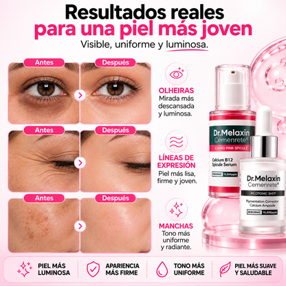 Set Antiedad Reafirmante, Iluminador y Reparador